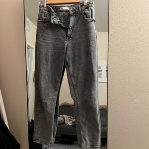 Zara mom jeans